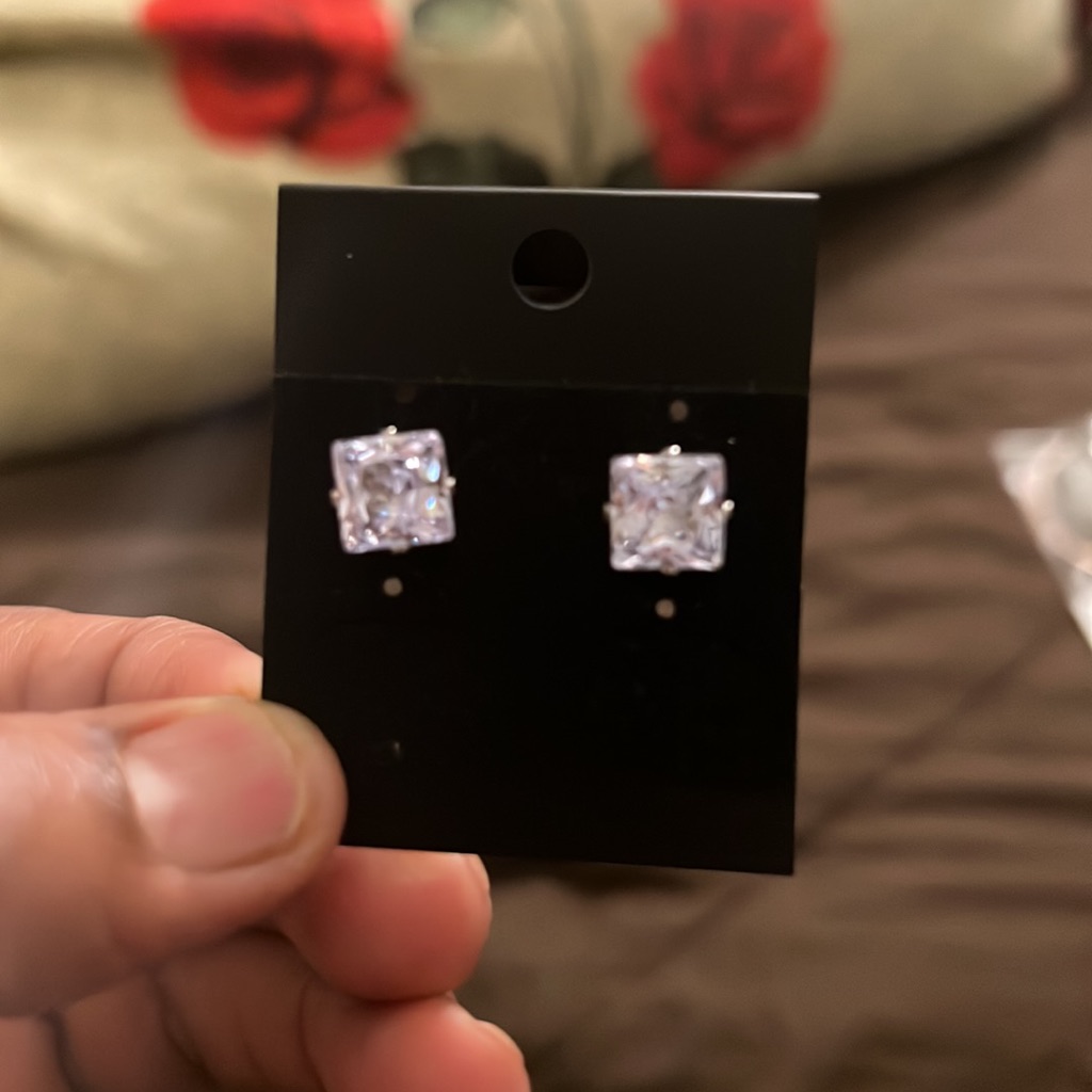 Jewelry Square Earrings